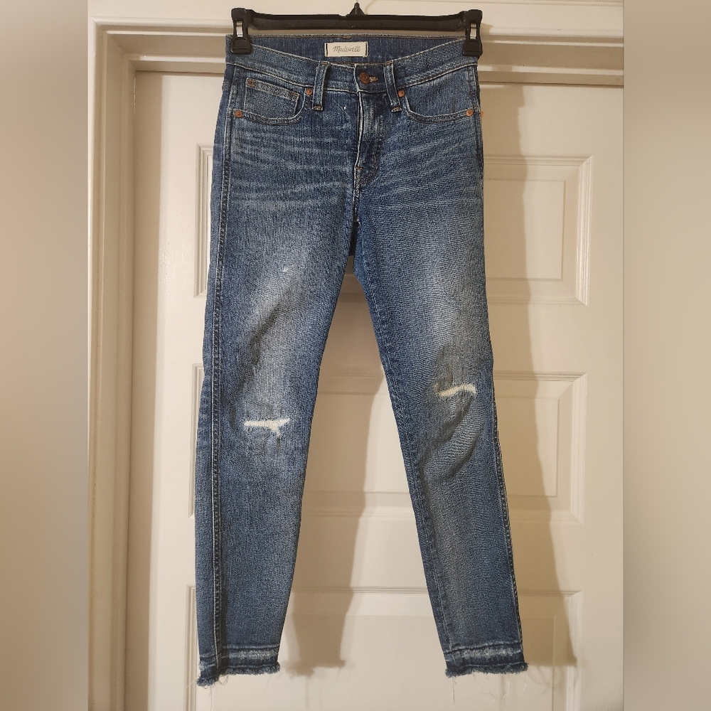 Madewell 9" high rise skinny